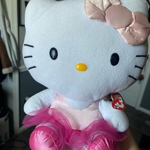 Hello Kitty Plush with Pink Tutu and Bow